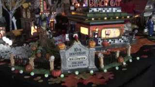 Kris Dept 56 Halloween village Pt 1 [upl. by Kally]