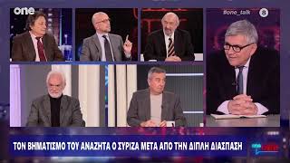 ΚΑΥΓΑΣ ΑΛΕΚΟΥ ΑΥΛΩΝΙΤΗ ΜΕ ΤΟΝ ΒΟΥΛΕΥΤΗ ΤΟΥ ΣΥΡΙΖΑ ΚΩΣΤΑ ΜΠΑΡΚΑ  ΑΠΟΧΩΡΗΣΕ ΑΠΟ ΤΗΛΕΟΠΤΙΚΗ ΕΚΠΟΜΠΗ [upl. by Nare665]