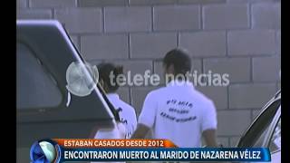 Imágenes exclusivas de la llegada de Nazarena tras el fallecimiento de su marido  Telefe Noticias [upl. by Rednael146]