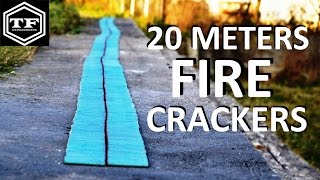 20 METERS LONG FIRECRACKERS  20 METARA DUG RAFAL [upl. by Phaidra]