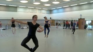 Inside the Bolshoi Ballets daily class [upl. by Nalak]