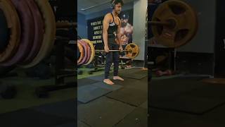 Deadlifts 😋 bodybuilding gym shortsviews fitness [upl. by Eanej]