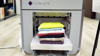 Foldimate laundry folding robot [upl. by Kenon]