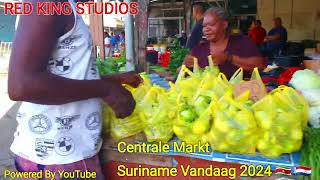 Centrale markt  Suriname Vandaag 2024 [upl. by Maddock]