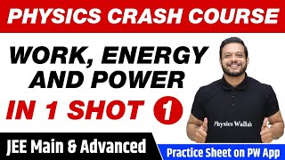 Work Energy and Power in 1 Shot Part 1  All Concepts Tricks  Class 11  JEE Main amp Advanced [upl. by Fablan]