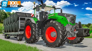 LS22 SilageballenVerkauf XXL Wir werden reich  XXL Farm 83  FARMING SIMULATOR 22 [upl. by Royden]