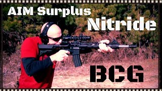 AIM Surplus Black Nitride AR15 Bolt Carrier Group Review HD [upl. by Anahpos500]