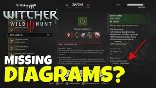 Witcher 3 Diagrams Not Showing Up Solution [upl. by Romilda]