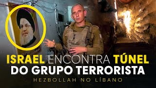 ISRAEL ENCONTRA TÚNEL DO GRUPO TERRORISTA HEZBOLLAH NO LÍBANO  Rodrigo in Israel [upl. by Bornstein]