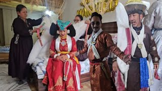 Traditional Ladakhi Wedding Ceremony  Cultural Celebration in the Himalayas [upl. by Leummas]