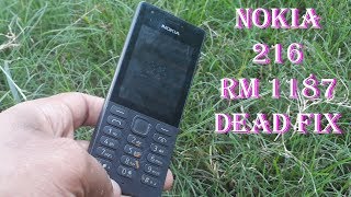 Nokia 216 rm 1187 Dead fix [upl. by Idelle]