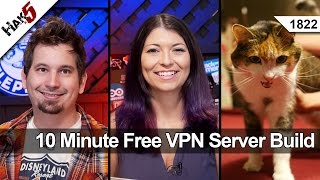 10 Minute Free VPN Server Build Hak5 1822 [upl. by Udale426]