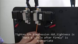 CreatBot 3D Printer Filament Detection [upl. by Rafaelia]