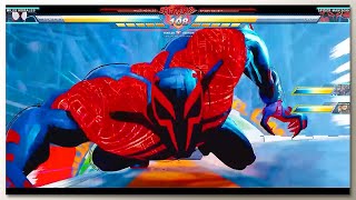 SpiderMan vs SpiderMan 2099 with Healthbars [upl. by Notanhoj]