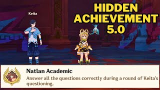 quotNATLAN ACADEMICquot Hidden Achievement Guide 50  quotHmm Natlanquot Natlan Daily Commission [upl. by Tisbe]