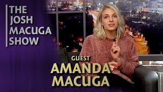 The Josh Macuga Show  Amanda Macuga  Married Life and Fan Tweets [upl. by Baras]