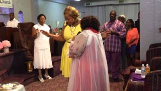 quotCommunion ServicequotWith Bishop Corletta Vaughn [upl. by Assenna759]