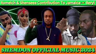 ROMEICH amp SHENSEEA HELPING BERYL VICTIMS SHEMDON OFFICIAL STEFFLON DON AIDONIA SIZZLA BUJU [upl. by Auqinat]