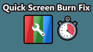 Screen Burn Fix Stuck pixel any oled and amoled screen SUPERFAST QUICK FIX 60 MINS [upl. by Aicilyt]