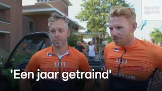 Nog nooit voltooid in Nederland tien triatlons in tien dagen [upl. by Fondea178]