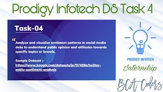 Data Science Task 4  Analyzing and Visualizing Sentiment Patterns in Social Media Data [upl. by Akemrehs]