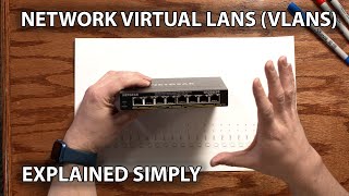 Network Virtual LANs VLANs Explained Simply VLANs Part 1 [upl. by Esiocnarf]