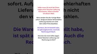 wichtige Redemittel B1 Brief schreiben [upl. by Llenrep]