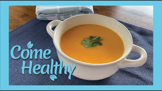 The Best Carrot Soup Recipe  Nutritious Easy Delicious  Come Healthy [upl. by Shirley964]