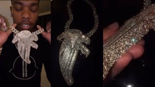 Lil Baby Drops 600K On A New Diamond Chain From Jewelry Unlimited amp Says The Rings Cost 2M🧐 [upl. by Yecies]