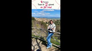 Due giorni in Toscana itinerario per un viaggio on the road [upl. by Aetnuahs]