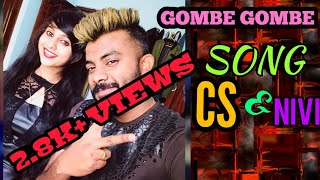 Gombe gombe songft chandan shetty with lyrics [upl. by Gerladina]