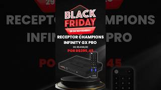 Receptor Champions Infinity GX PRO Todo dia tem promoção na Joyspace inscrevase [upl. by Estevan]