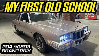 SNEAK PEEK at GDAWG803 RARE Gbody Build  1983 Pontiac Grand Prix TTop [upl. by Arebma74]