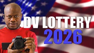 DV Lottery 2026 Registration Date amp Expert Tips for Success [upl. by Eehtomit]