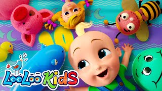 Ten in a Bed  Lyrics  Kindergarten Kids Songs  Happy Kids Song [upl. by Sharl]