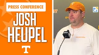 Tennessee Footballs Josh Heupel details win over a Kentucky I Volquest I GBO [upl. by Nibur]