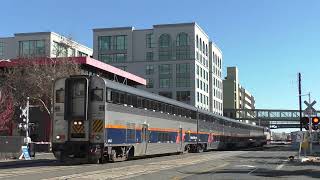 Amtrak 6963 Departs Oakland Jack London Square Station [upl. by Higgins]