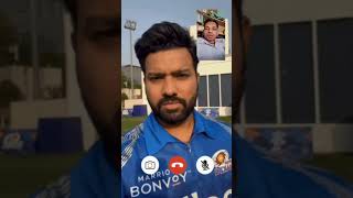 Rohit sar se video call 🤙 pe baat rohitvlogs rohitsharma rohith rohit [upl. by Kcirted]