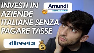 DIRECTA e AMUNDI lanciano il nuovo CONTO PIR  INVESTI ITALIA 🇮🇹 [upl. by Marcos]