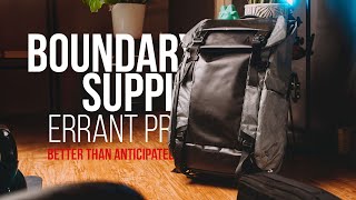 Better than anticipated Boundary Supply Errant Pro Backpack review [upl. by Nirrol]