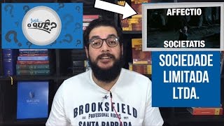 O que é Sociedade Limitada LTDA  JuridiO quê [upl. by Reiko915]