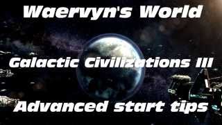 Galactic Civilizations 3  Advanced starting tips [upl. by Aserehtairam]