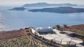 Spectacular Vacation Villa Rental in Santorini Greece [upl. by Machute248]