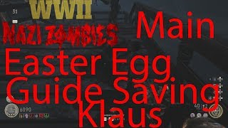 the Final Reich Saving Klaus  Easy Main Easter Egg tutorial  Dark Reunion trophy CoD Zombies [upl. by Yehsa242]