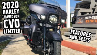 2020 HarleyDavidson CVO Ultra Limited  Smoky Gray amp Stormcloud  FULL OVERVIEW  InDepth [upl. by Chuipek]