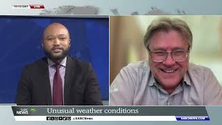 Unusual weather conditions in SA a concern Prof Guy Midgley shares more [upl. by Imefulo]