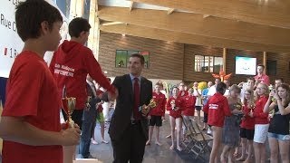 Championnat des Vosges de Natation SaintDié assure [upl. by Ellenad79]