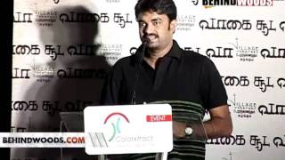 Vaagai Sooda Vaa Audio Launch vimal ameer cheran Part 3 [upl. by Abbie]