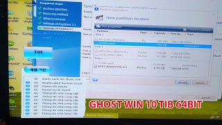 Cách GHOST WIN 10 PRO 64 BIT Tib ổ Cứng SSD bằng USB BOOT DLC 2019 [upl. by Kevyn958]