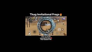 Thug Invitational Day1 Frags🔥 Daily Highlights 58  IGL FRAGS  Onto Semis✅shorts fyp bgmi [upl. by Hoffer342]